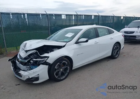 2022 Chevrolet Malibu Fwd Lt из США, поврежденный, VIN 1G1ZD5ST0NF176043